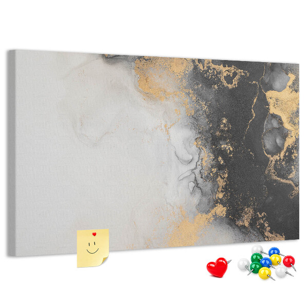Cork display board Marble art