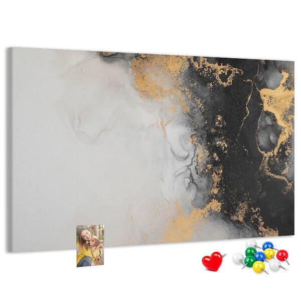 Cork display board Marble art