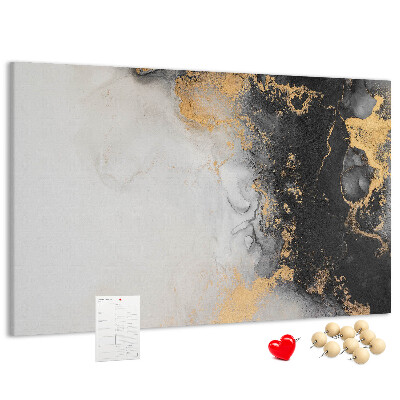 Cork display board Marble art