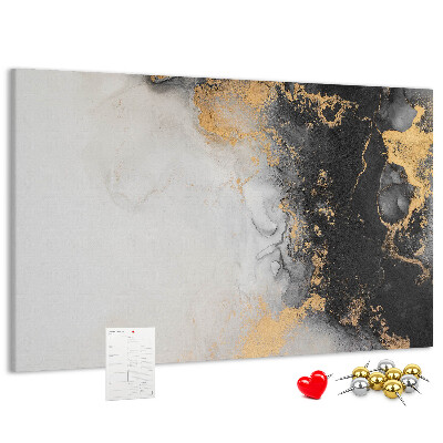 Cork display board Marble art