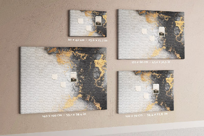 Cork display board Marble art