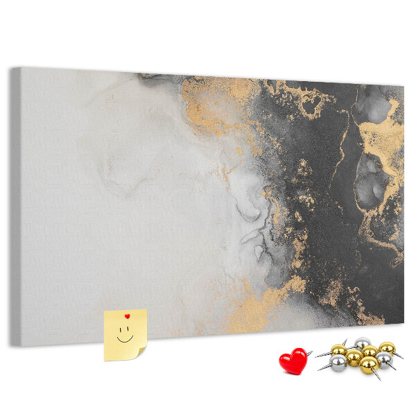 Cork display board Marble art