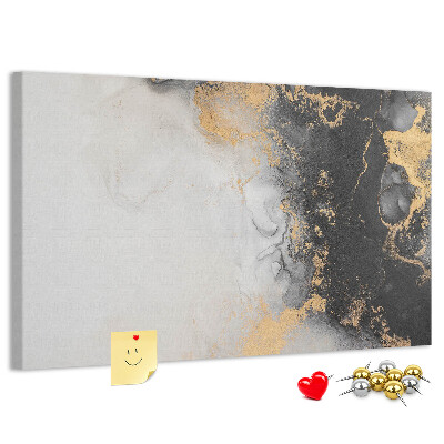 Cork display board Marble art