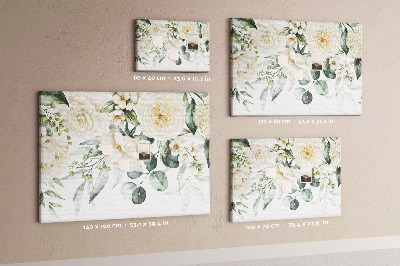 Cork display board Flowers