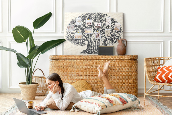 Cork display board Large tree nature