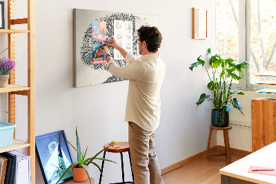 Cork display board Large tree nature