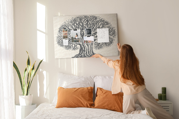 Cork display board Large tree nature
