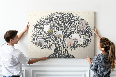 Cork display board Large tree nature
