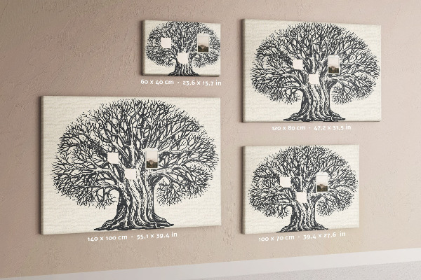 Cork display board Large tree nature