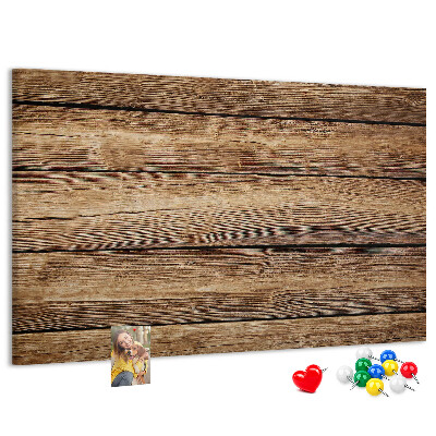 Cork memo board Wooden boards