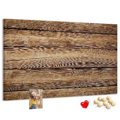 Cork memo board Wooden boards
