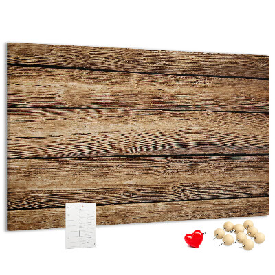 Cork memo board Wooden boards