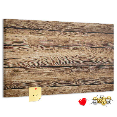 Cork memo board Wooden boards