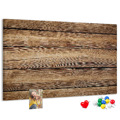 Cork memo board Wooden boards