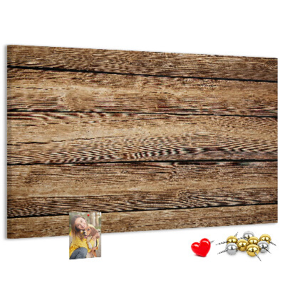 Cork memo board Wooden boards