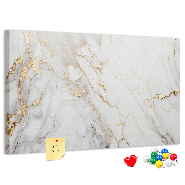 Cork display board Decorative marble