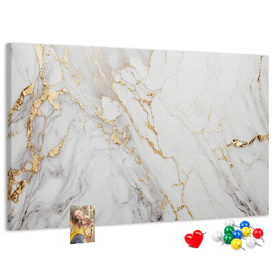 Cork display board Decorative marble