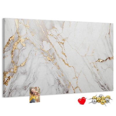 Cork display board Decorative marble