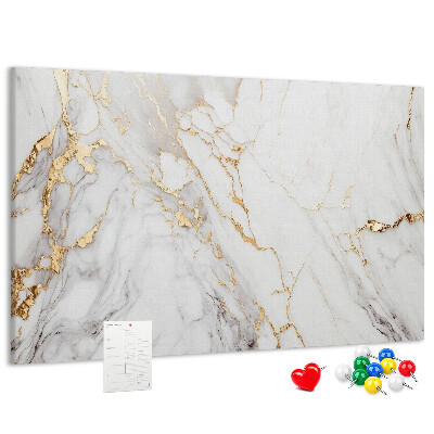 Cork display board Decorative marble