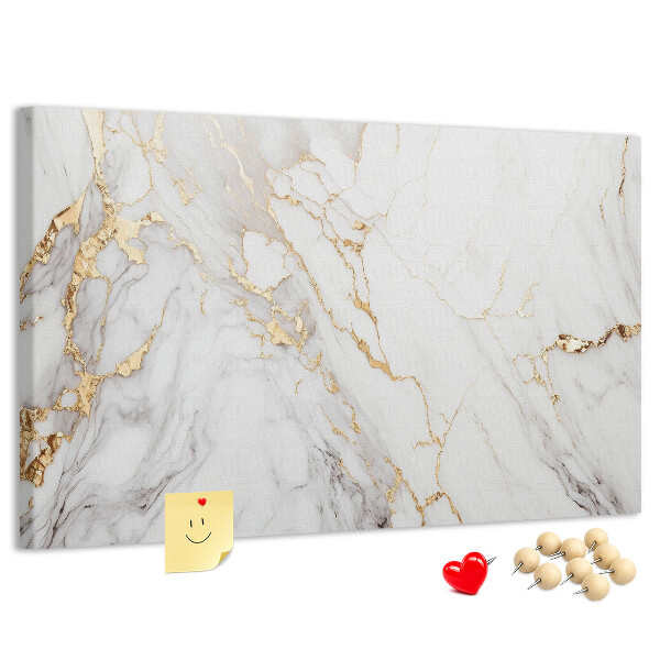 Cork display board Decorative marble