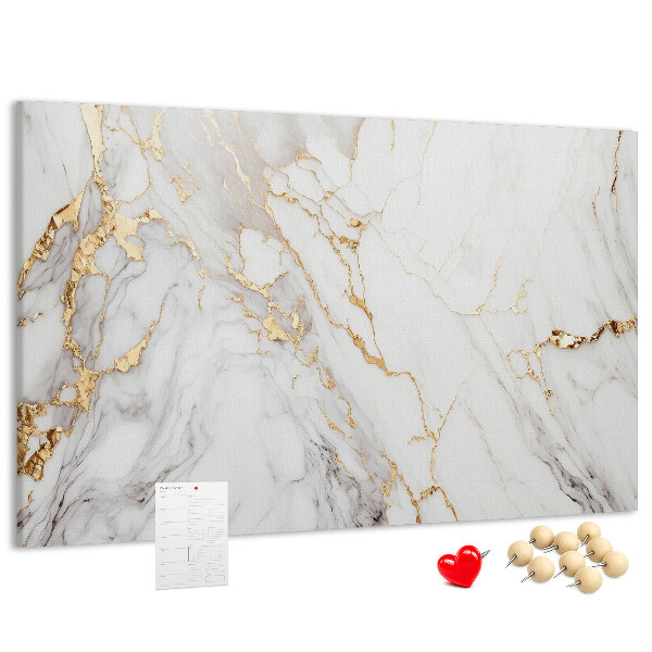 Cork display board Decorative marble