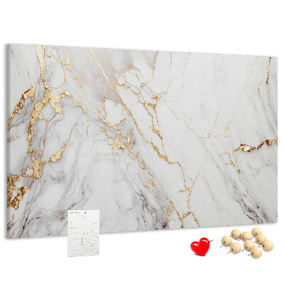 Cork display board Decorative marble
