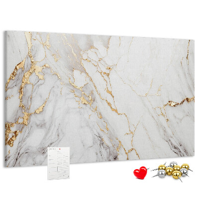 Cork display board Decorative marble