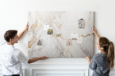 Cork display board Decorative marble