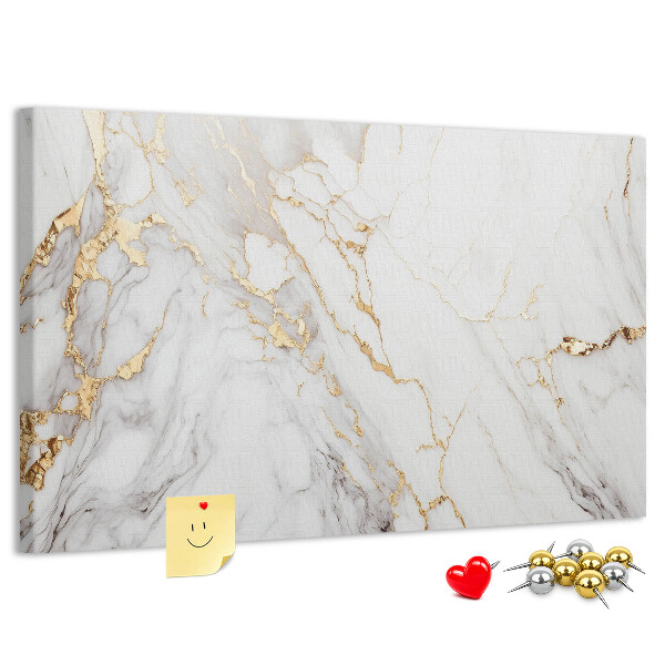 Cork display board Decorative marble