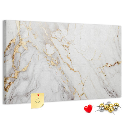 Cork display board Decorative marble