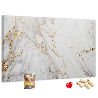 Cork display board Decorative marble
