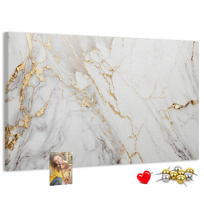 Cork display board Decorative marble