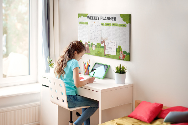 Cork memo board Lesson plan