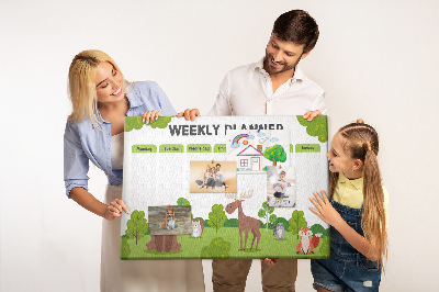 Cork memo board Lesson plan