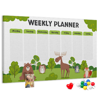 Cork memo board Lesson plan