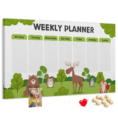 Cork memo board Lesson plan