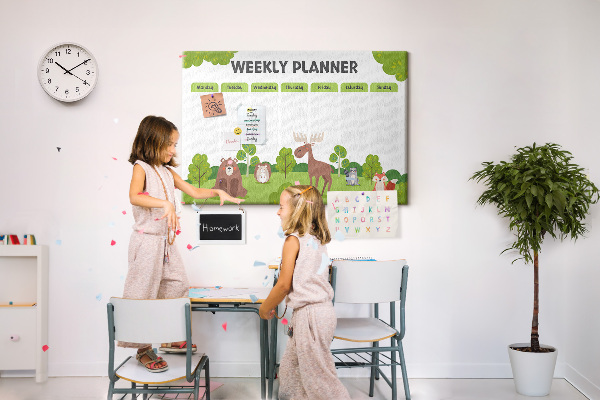 Cork memo board Lesson plan