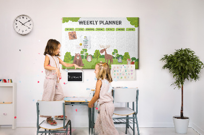 Cork memo board Lesson plan