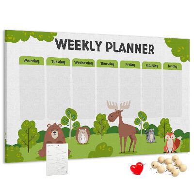 Cork memo board Lesson plan