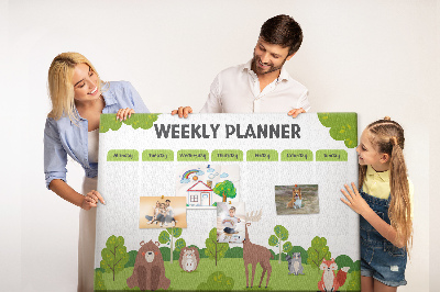 Cork memo board Lesson plan