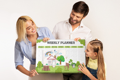 Cork memo board Lesson plan