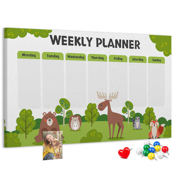Cork memo board Lesson plan
