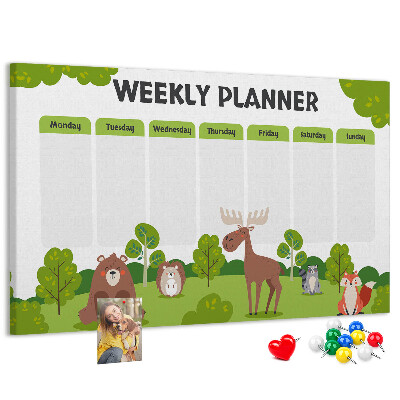 Cork memo board Lesson plan