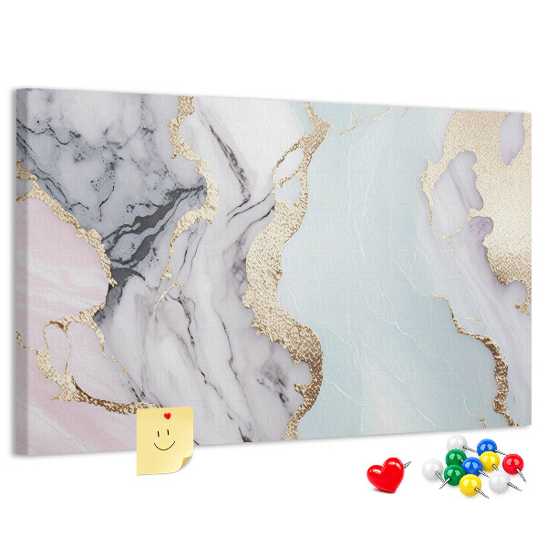 Cork display board Marble