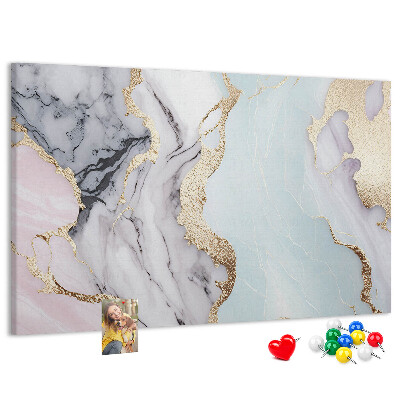 Cork display board Marble