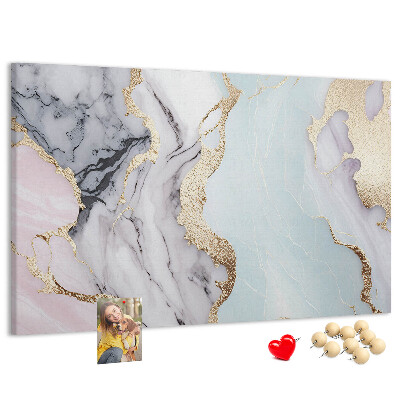 Cork display board Marble