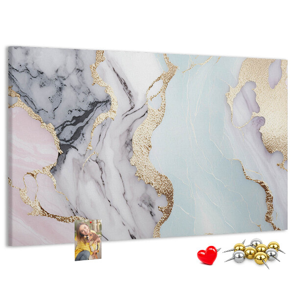 Cork display board Marble