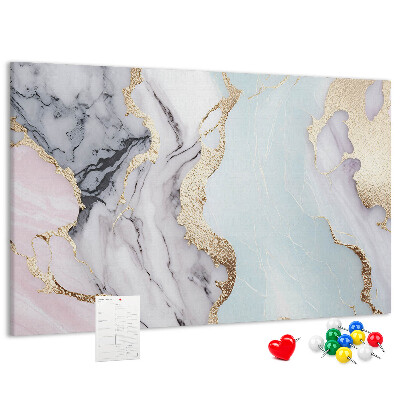 Cork display board Marble