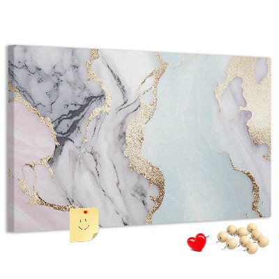 Cork display board Marble