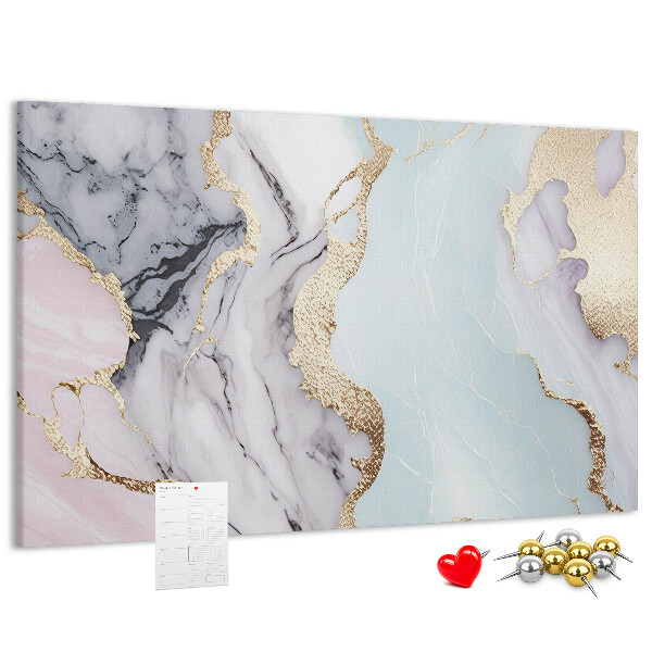 Cork display board Marble